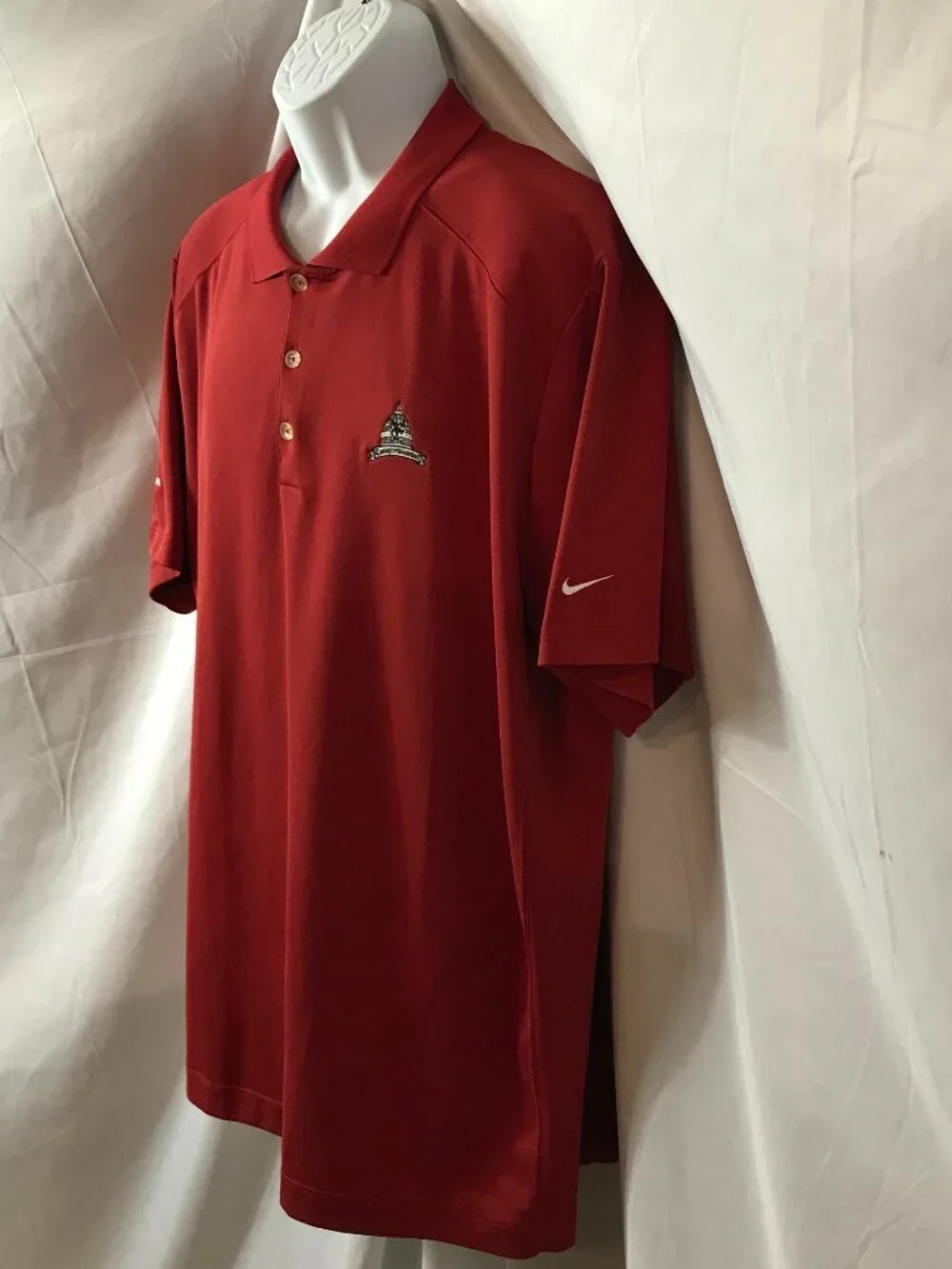 Nike AT&T National Congressional Golf Club Athletic Sport Cut Polo Shirt